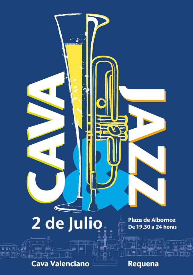 Proava's tweet photo. .🍾🍾 "CAVA &amp; JAZZ"🎷🎷  El día 2/6 tienes una cita con el #Cava Valenciano en #Requena. +info: https://t.co/GRDm80Z4p2 https://t.co/s1eQsk9Fe6