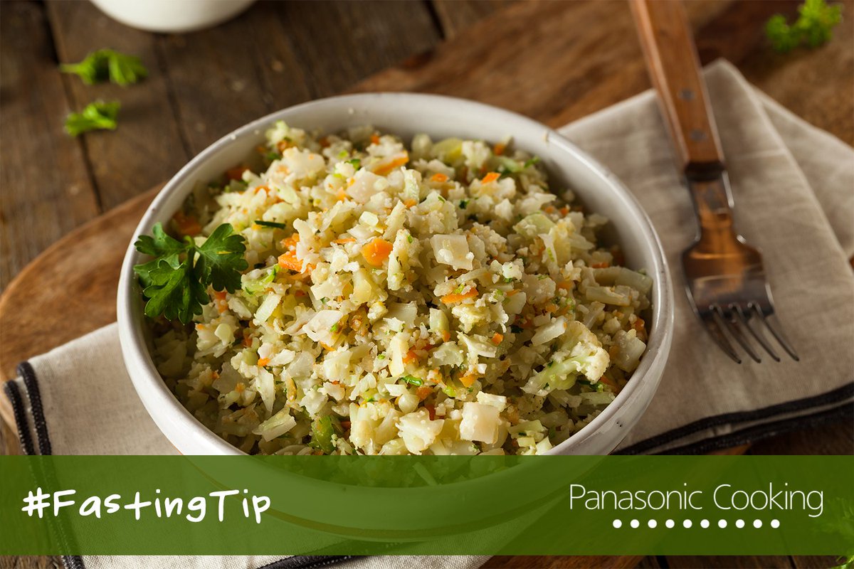 PanasonicInd's tweet photo. This holy month of #Ramadan instead of salt, use vegetables, herbs & spices to flavor your meal! #FastingTip https://t.co/fIiybXyJlz