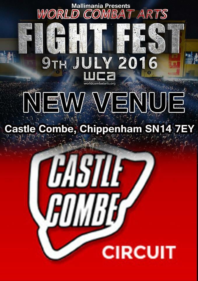 FightFestSW's tweet photo. #BreakingNews We've grown! A bigger venue. July 9th. #castlecombe tickets available. https://t.co/0BNqMCzxTD https://t.co/koLBIM8xBc