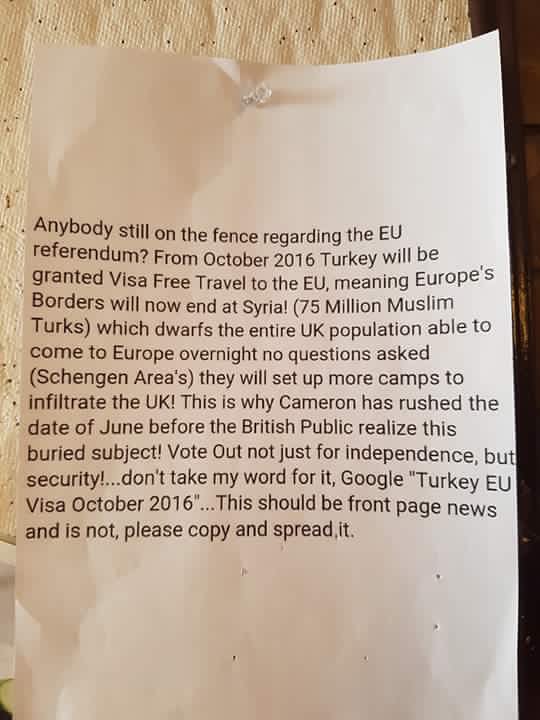 Enty1976's tweet photo. #VoteLeave #VOTETHISTHURSDAY https://t.co/aLqpQiiX8s