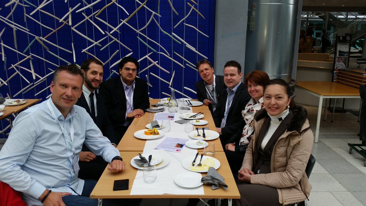 stefan_seuring's tweet photo. @EurOMA2016: Meeting of the delegates from Central Europe. We have to expand the group. https://t.co/5vIRMlbj3I