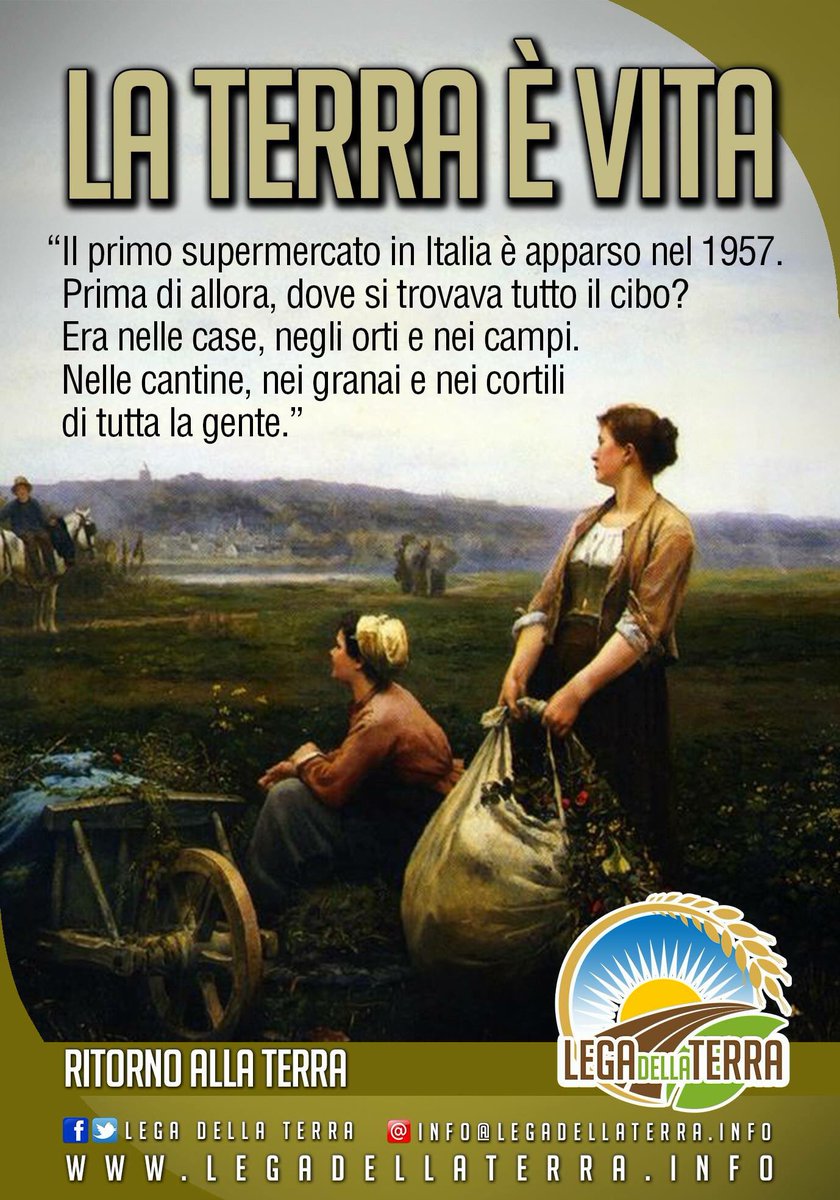 LegadellaTerra's tweet photo. Da produttori a consumatori nel giro di 70 anni. Un cambio radicale, ma a quale costo? https://t.co/kPC0qfhBOx https://t.co/MqexxLpAJv