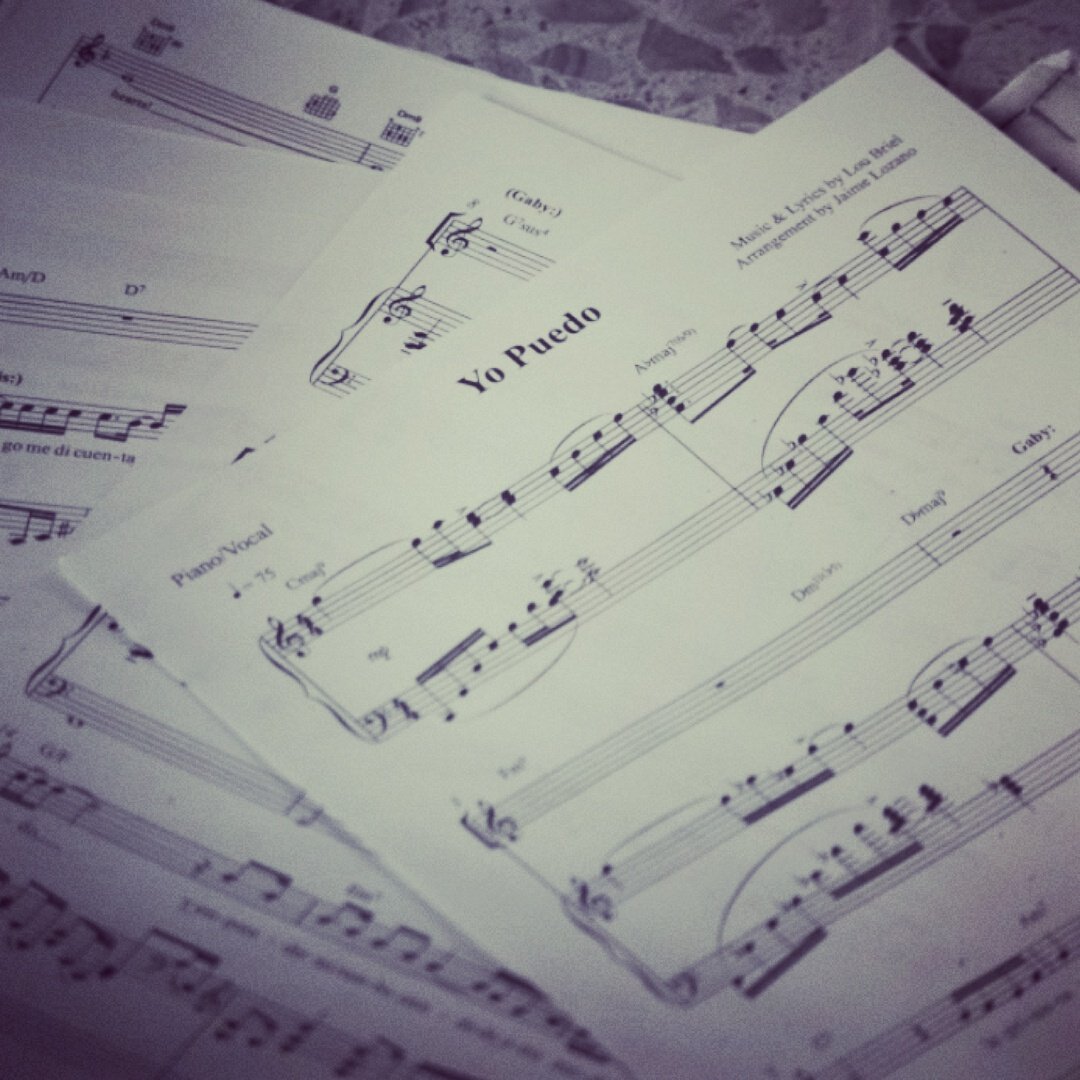 Teatromusicali's tweet photo. "Yo Puedo" de #Loubriel cancion trabajada en el @Teatromusicali con @LSalgadoART  y acompañada de  @Danigutierrez0 https://t.co/T9mkJqqhgu
