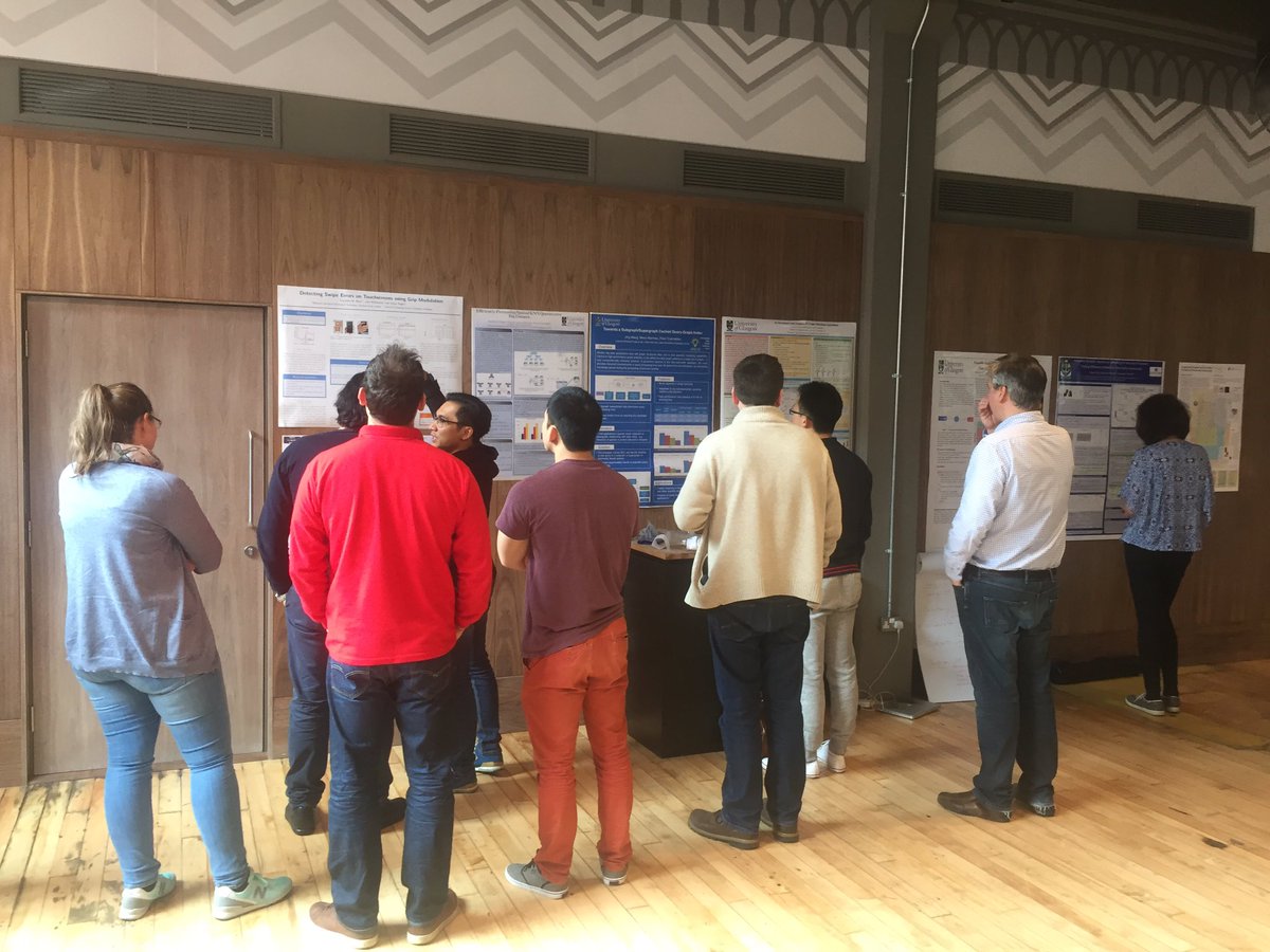iadh's tweet photo. Poster session: good stuff on display from the PhD students of the IDA section #IDA2016CS https://t.co/fIvjKjzdjd