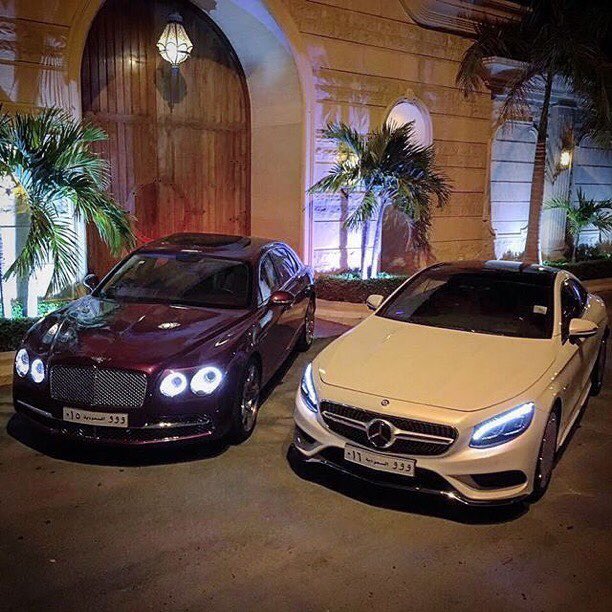 PostGTRDaily's tweet photo. ✅🚀😍 Bentley Flying Spur &amp; Mercedes-Benz S550 😍🚀✅ https://t.co/6hiWn8yQXR