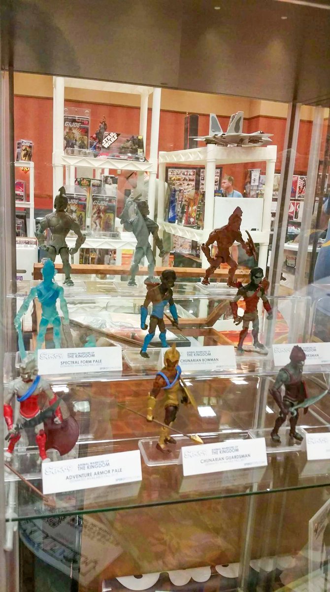 Toyark's tweet photo. Animal Warriors of the Kingdom were displayed at #JoeCon2016. @JasonWelcome shared some pics https://t.co/1bXffGqnBW https://t.co/9nIVDr2i1o