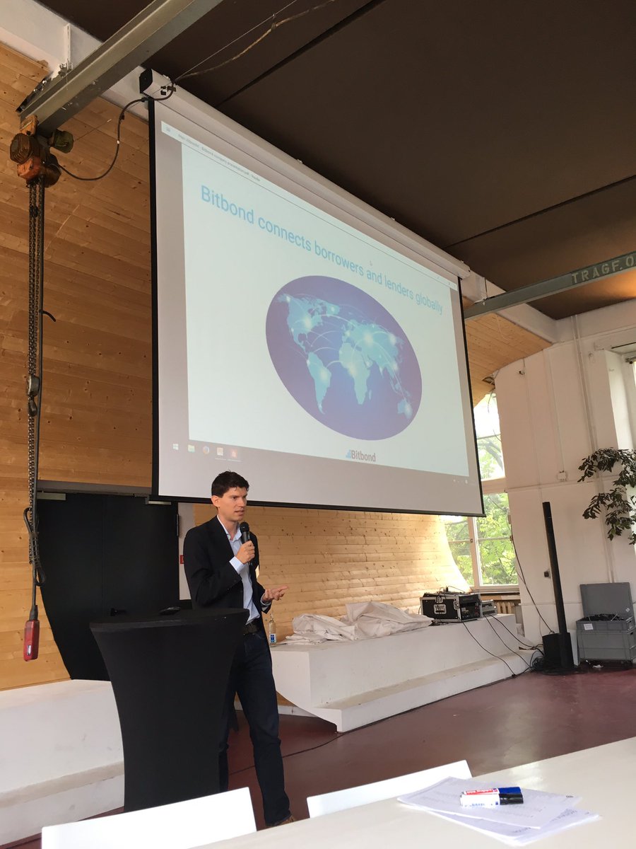 ThorstenHahn's tweet photo. @Bitbonds startet die Fintechsession #ditra16 https://t.co/4QMLj60J6N