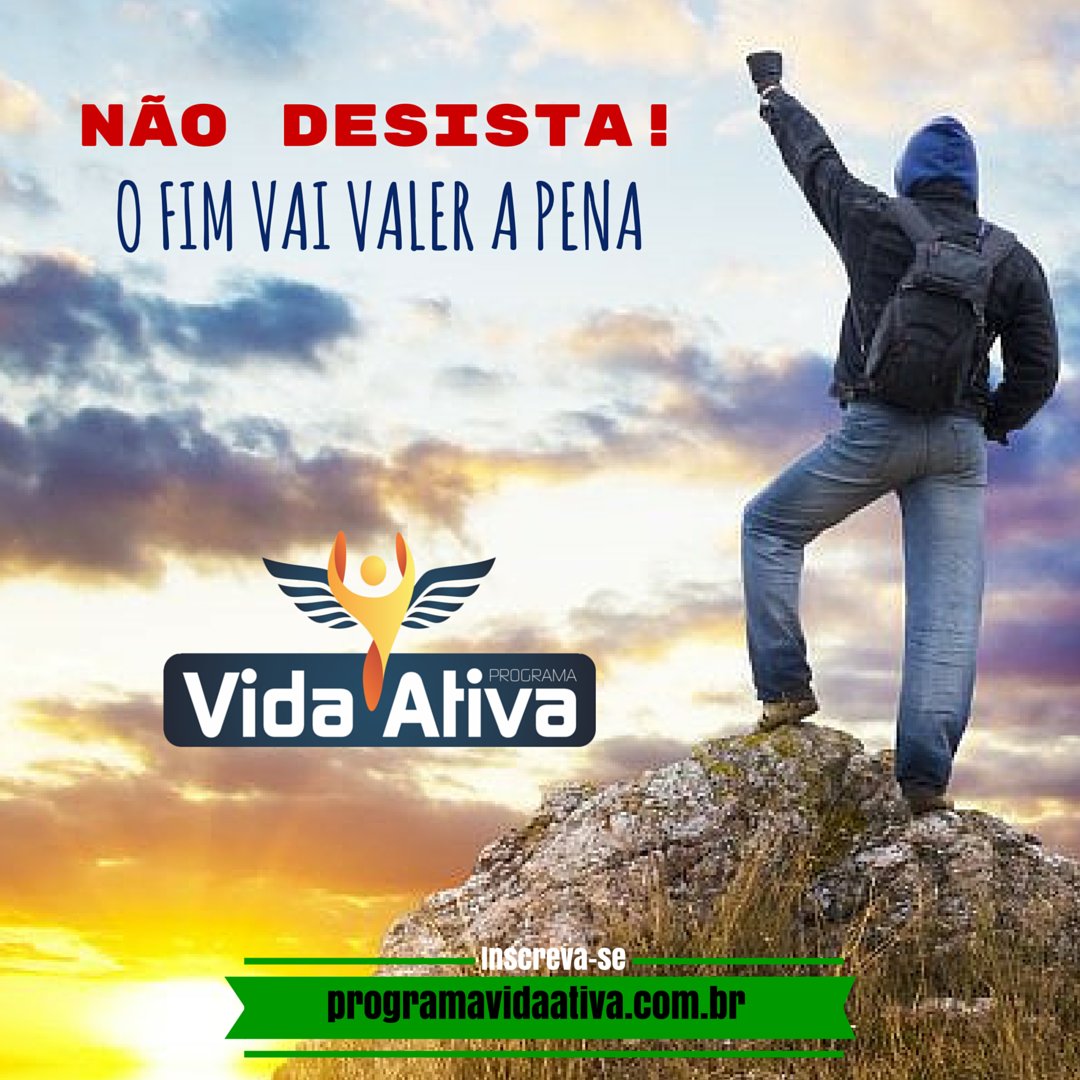 ProgVidaAtiva's tweet photo. Nunca desista de seus objetivos!
#ProgramaVidaAtiva #qualidadedevida #assessoriaesportiva #corridaderua https://t.co/pknYISsP6W