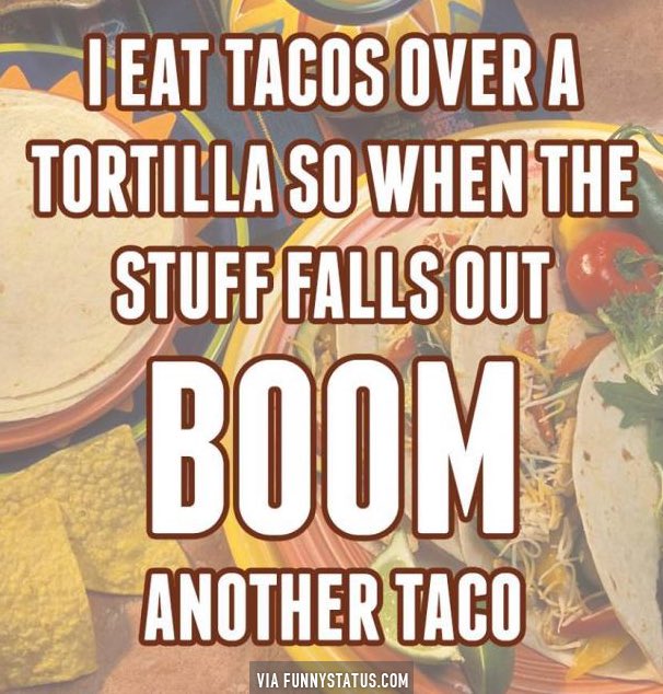 BoomBoomRoom247's tweet photo. Holy shit, it's only #Tuesday but it's #TacoTuesday so it could be worse. Check out best #TacoHack ever! https://t.co/31nz3hxyFM