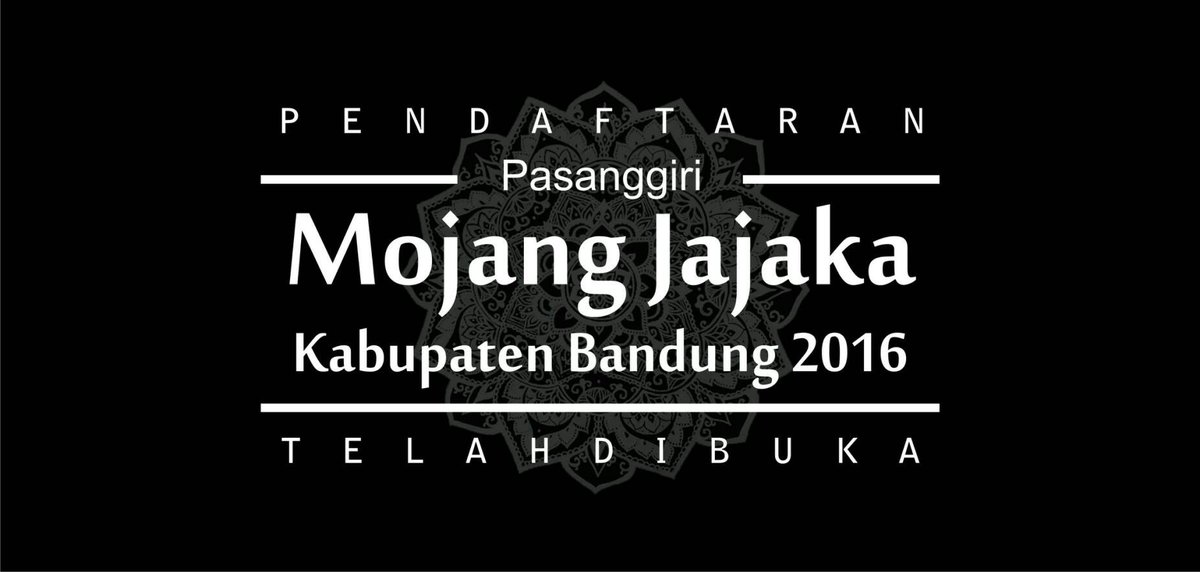 Sampurasun🙏
FORMULIR ONLINE bisa diisi disini yaa  goo.gl/ECxaxJ
CUKUP 1 X PENGISIAN