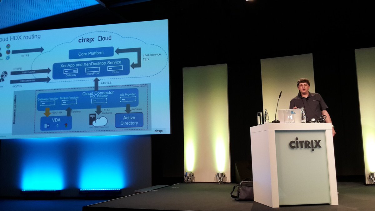 JamesBulpin's tweet photo. Learning about HDX plumbing in Citrix Cloud with @Ianfirth71 #CitrixTEX2016 https://t.co/FnyWX3vTAI