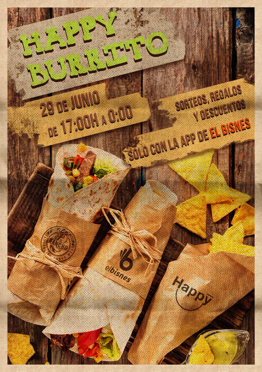 es_elbisnes's tweet photo. [RT DIFUSIÓN IMPORTANTE] FIESTA. ENTRADA GRATIS. 29-JUNIO. BURRITOS, PHOTOCALL. #ELBISNESAPP VAS A FLIPAR https://t.co/aZtCLrKBvz
