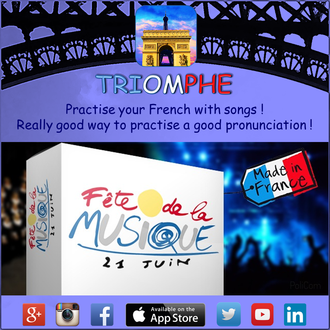 MyTriompheApp's tweet photo. #Learn #French #Language with your #app #TRIOMPHE on #ipad #iphone for #GCSE #MFL #FLE #DELF #ALevel #IB #exam https://t.co/NbdCA9TJvM