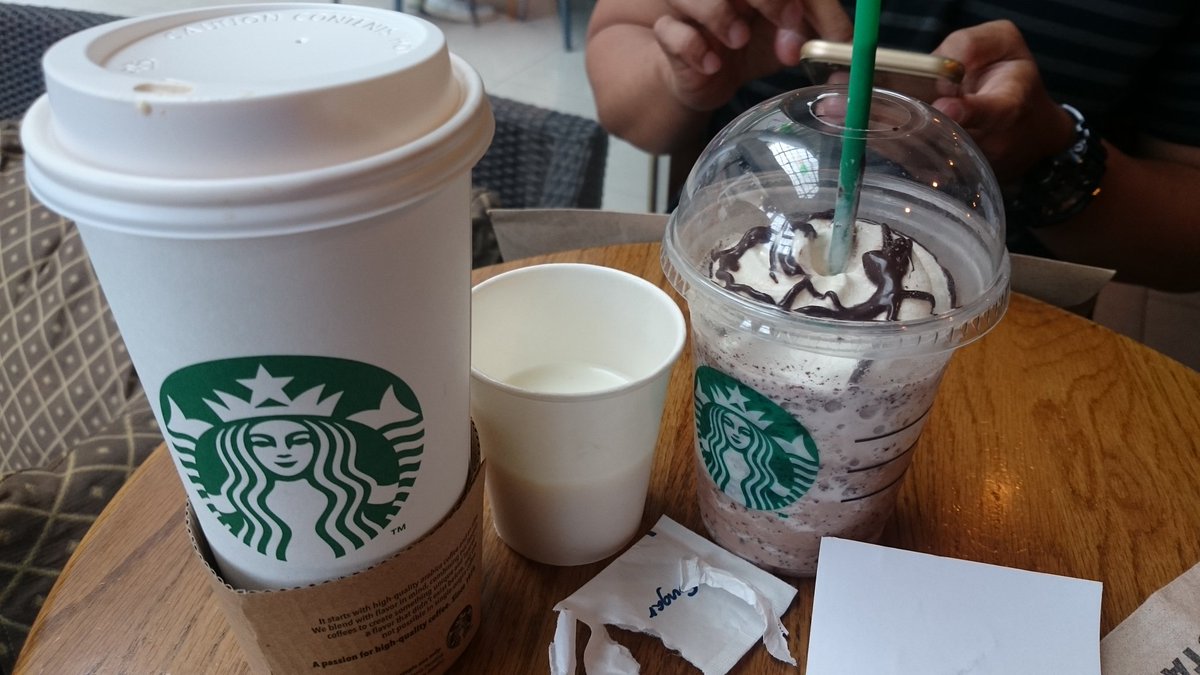 joefen33's tweet photo. Date with my buddy @ Starbucks moa #bondingmode #relaxdinpagmaytime #Starbucksmoa https://t.co/P6mYdQmiCv