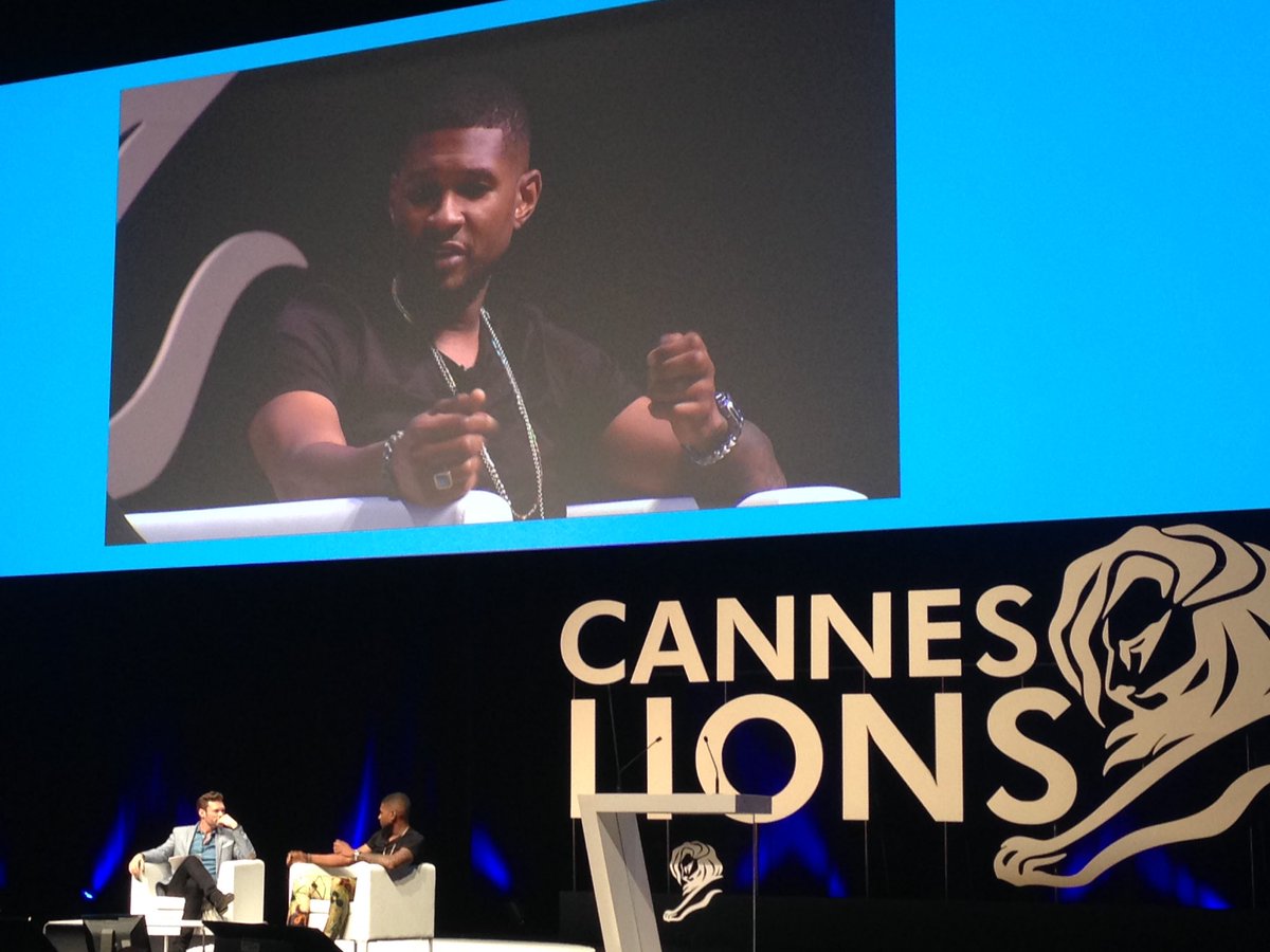 serfideabakery's tweet photo. The more uncomfortable you are the more you grow #usher @RyanSeacrest #CannesLions https://t.co/8TXooey3rH