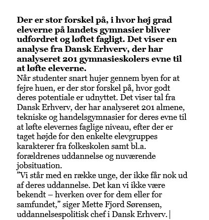 DanskErhverv's tweet photo. Kvaliteten svinger kraftigt på landets gymnasier. Analysen bag: https://t.co/mrJFvqkSiH #uddpol #dkpol @FjordMfs https://t.co/aSbhnGezE0