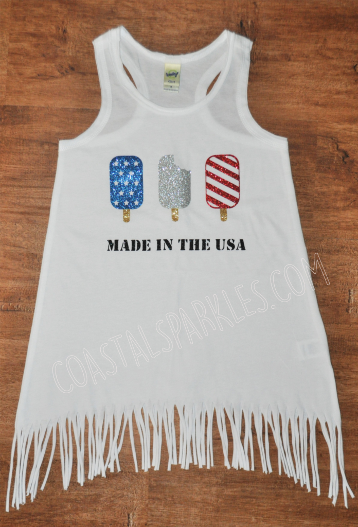 Made in the USA Fringe dress now available at coastalsparkles.com  Get yours by the 4th and celebrate in style!