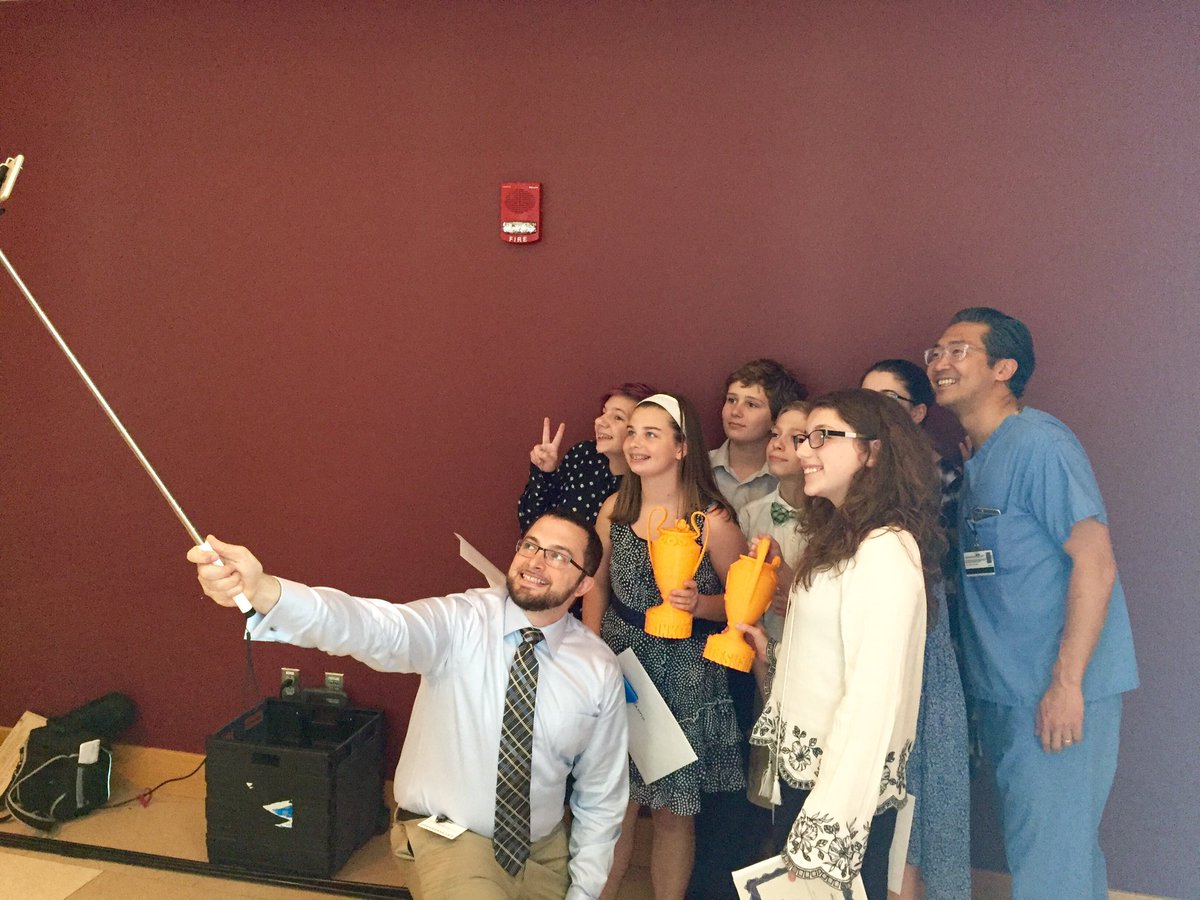 TJUHospital's tweet photo. It's #NationalSelfieDay! Here's a great one from yesterday's #JeffDESIGN #KDFK event. #WeekOfMaking #InventHealth https://t.co/1aGF2RGtq5