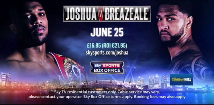 MatchroomBoxing's tweet photo. Fight week is here! @SkySports have a week of action packed shows 

https://t.co/7piHOWfO7r

#JoshuaBreazeale https://t.co/WZt6lzPw1n
