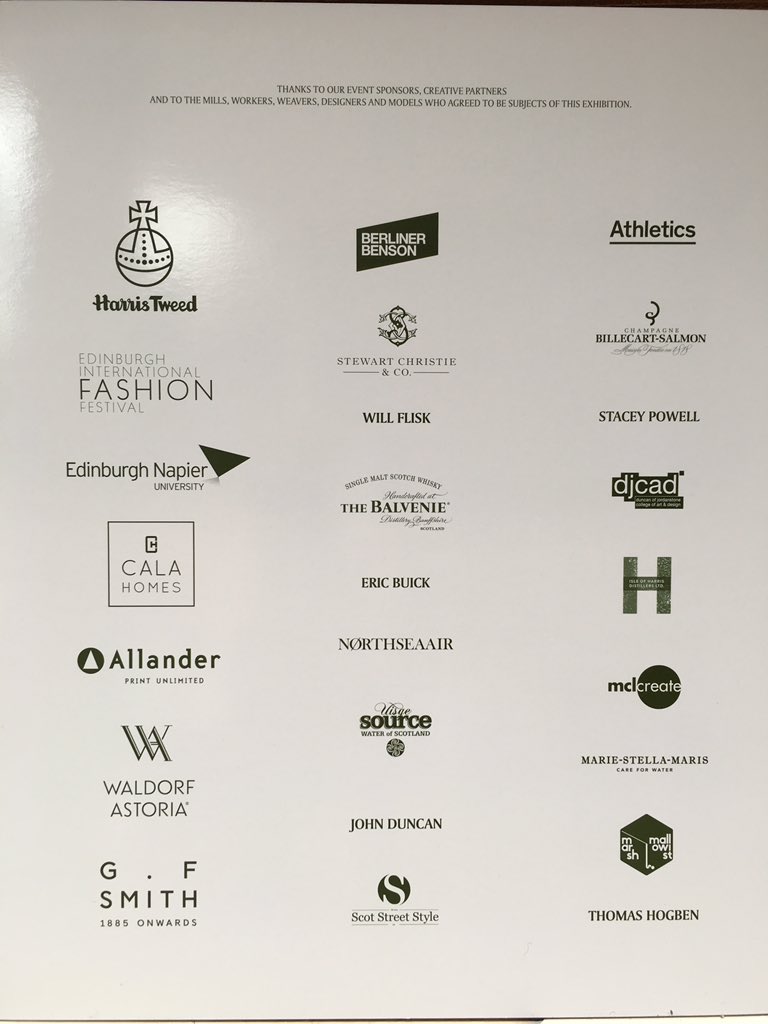 SCBespoke's tweet photo. So proud to be involved in such a wonderful exhibition #harristoparis #clomor #edinff16 #royalvisit #TRHinscotland https://t.co/yfdEaDoS9Z
