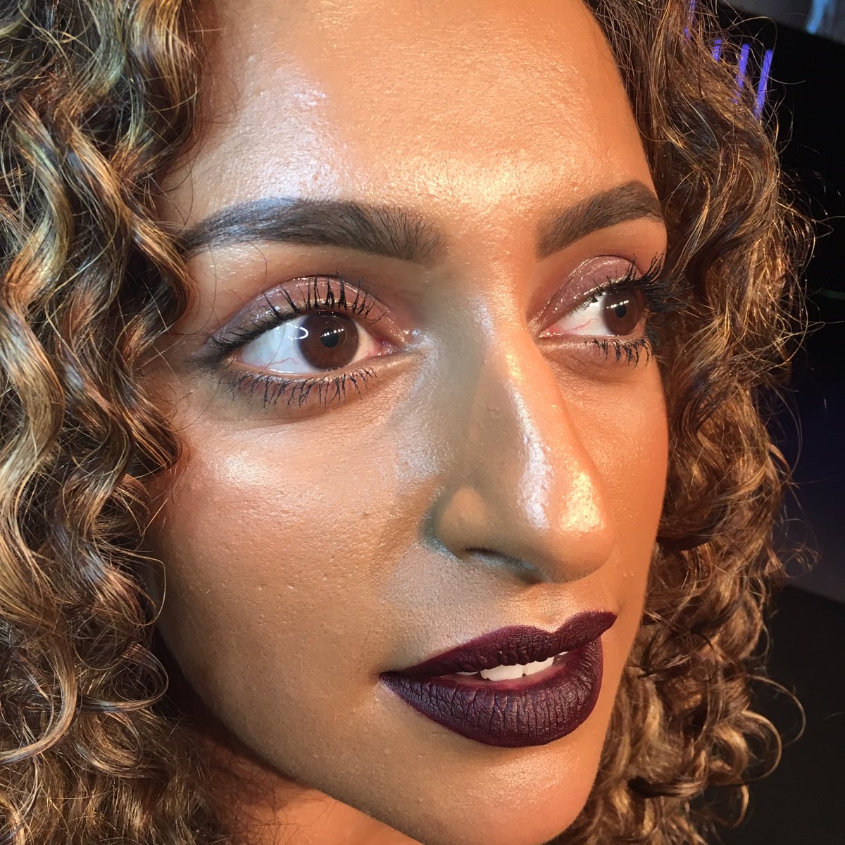 Full inky damson lips #benidormbeauties