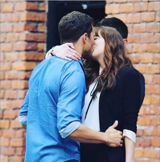 fifty_ind's tweet photo. I suspect a hot kiss 💋👀#FiftyShades ❤ Mr.Grey and Mrs.Grey 💘 https://t.co/XNvZszOD7T