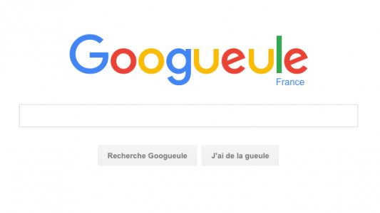 impulsion360's tweet photo. [A TESTER]
#googueule, le moteur de recherche parodique de #google : https://t.co/dTaUmFqyPO https://t.co/lyUHSGywUn