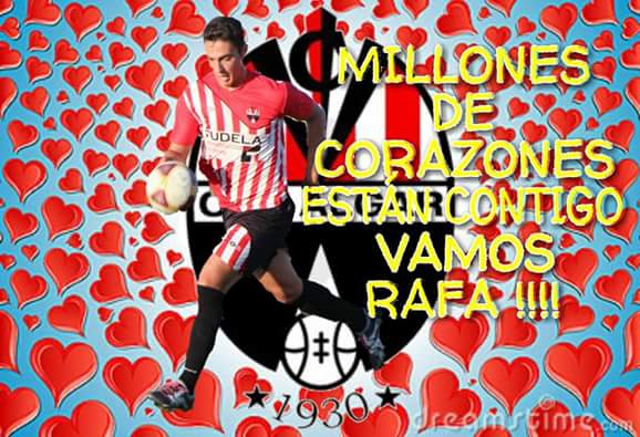 CD_Algar's tweet photo. Pronto estarás con nosotros.  Sigue luchando porque vas a GANAR #AnimoRafa https://t.co/AVnZICh3nn