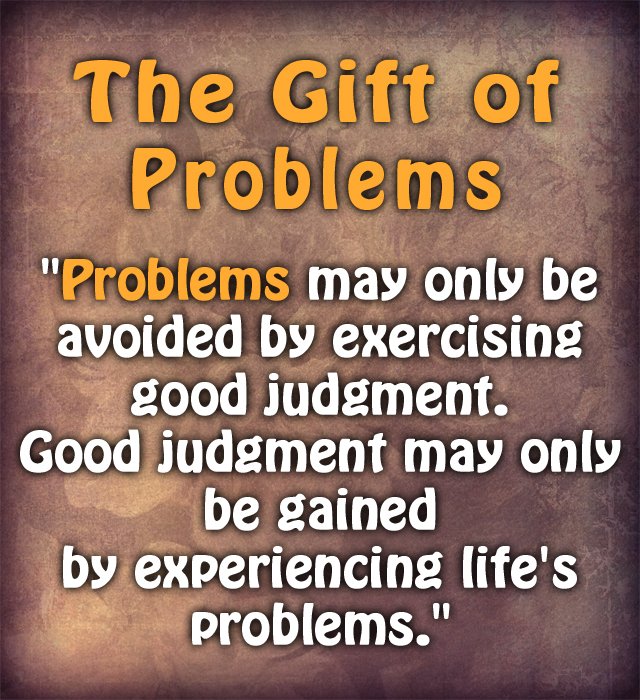 Barcode2d's tweet image. Problems can only be avoided by #exercising good #judgement. Good judgement can only be #gained by experiencing...