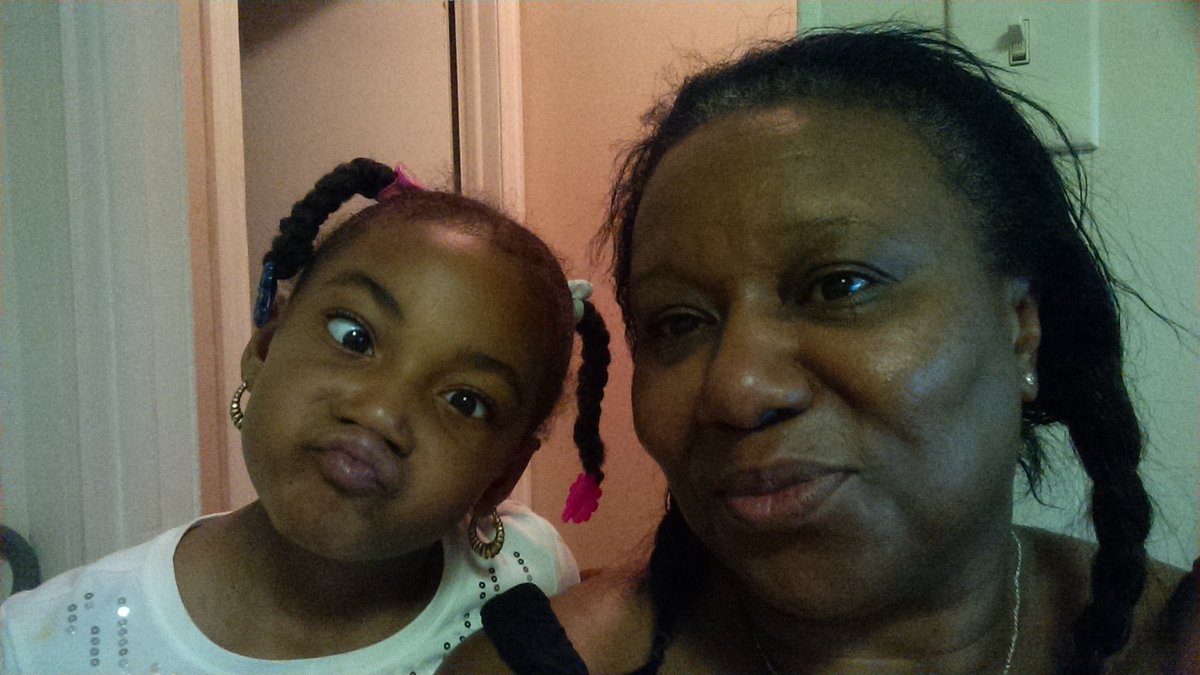 angluvsj's tweet photo. @FOX29philly #fox29GoodDay #NationalSelfieDay My grand daughter Jasmine loves to take silly face selfies with me https://t.co/QSHNvm0YXF