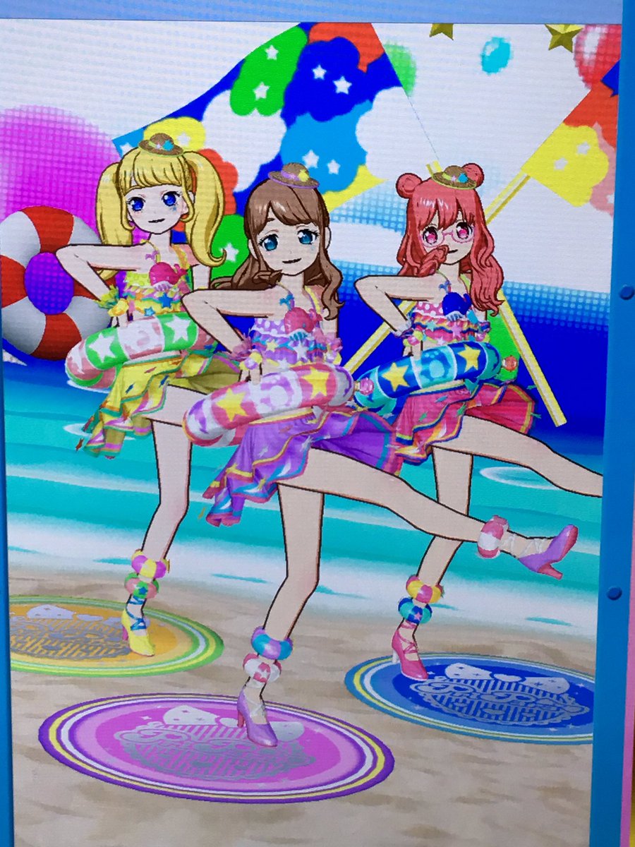 更紗 プリ チャン垢 Twitterissa 今日は夏を先取り水着ライブをしてみた ﾉ あと あんまり使ってなかった ヘソ出し双子コーデで しかし ジュリィちゃんは来てくれない W Pripara