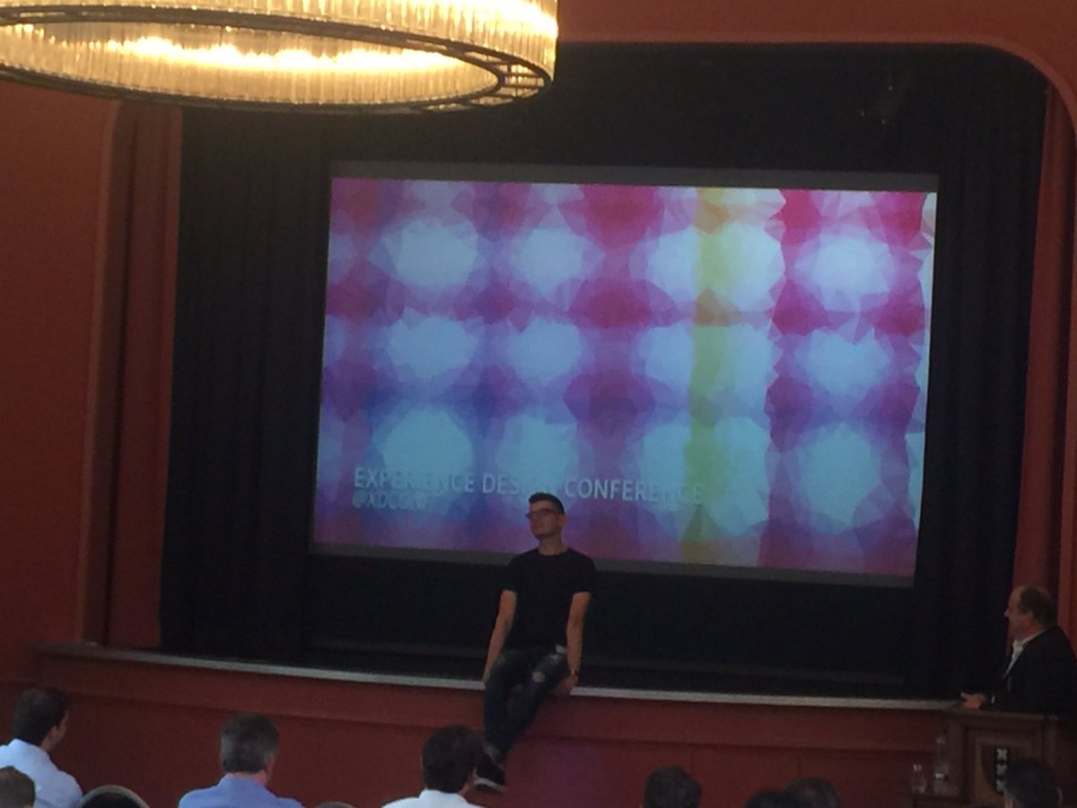 xdconf's tweet photo. Now on stage, @absynthmind, mister #xdconf himself!
#thanksABunch https://t.co/r67pH0zOYq