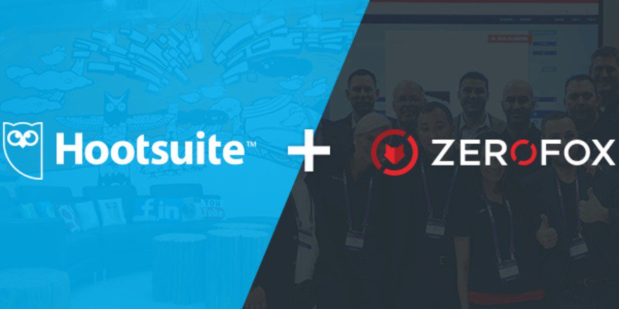 ZeroFox's tweet photo. We are partnered with @hootsuite to keep your #social channels #secure. #SocialMediaSecurity https://t.co/f2iQwy1CIU https://t.co/rMgavMCazB