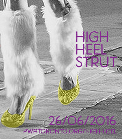 TPWA's tweet photo. Hey @freshii! Nothing says ‘energy’ like participating in @TPWA’s #highheelstrut! #PrideTO https://t.co/hGqyuIUeKj https://t.co/386aR04maN