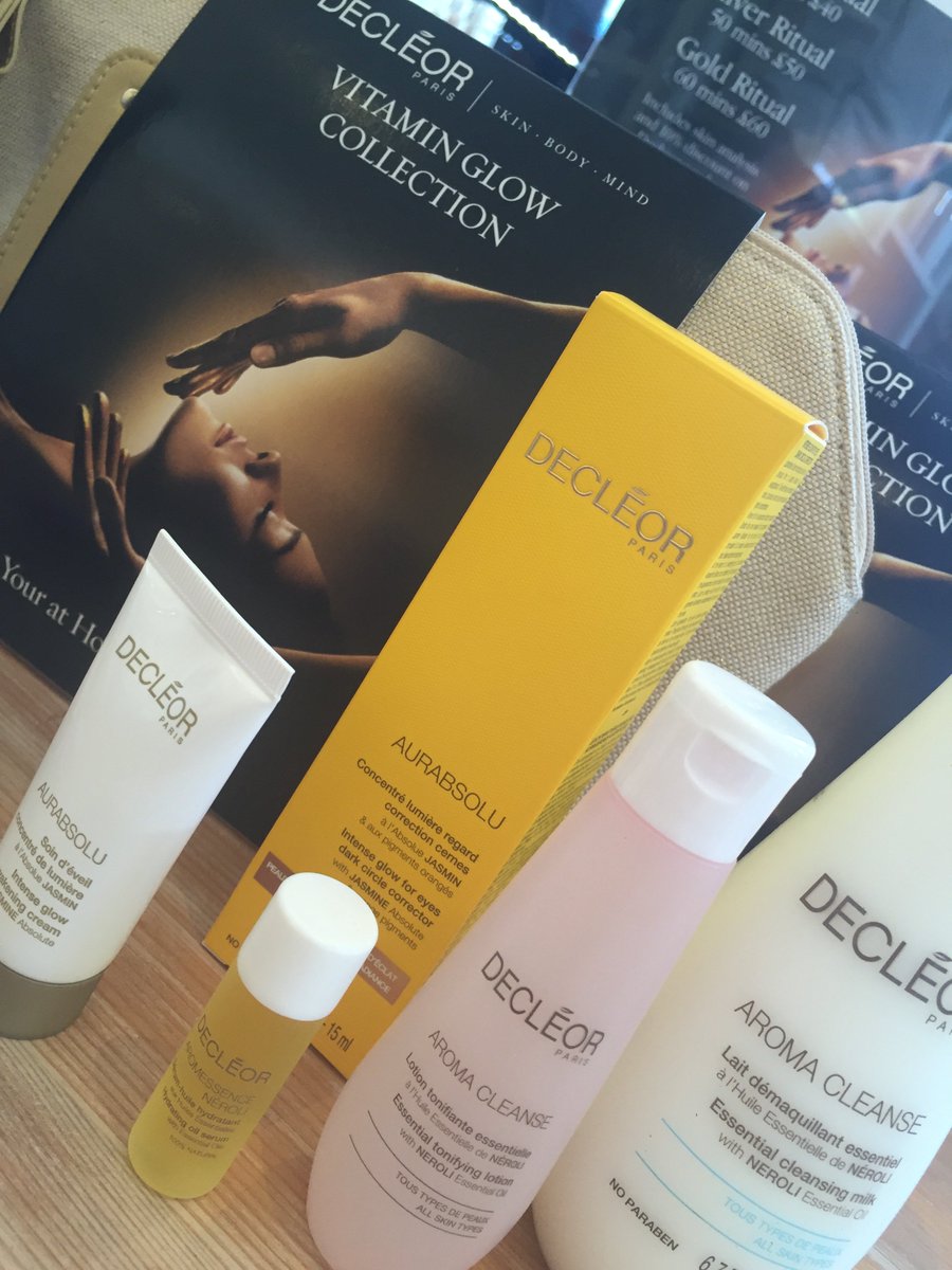 Jesmondbeauty's tweet photo. #vitaminglow #decleor at home facial kit https://t.co/e1HkU120et