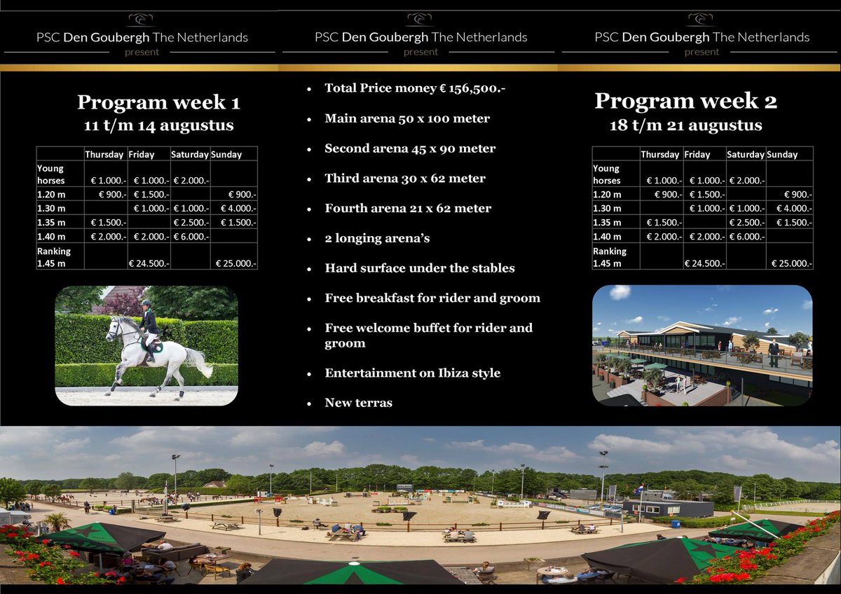 DenGoubergh's tweet photo. #Programm #CSIRoosendaal #August2016 #Jumping #Horses #Holland #Roosendaal @FEI_Global @KNHSNederland https://t.co/7KXFiGUMbG