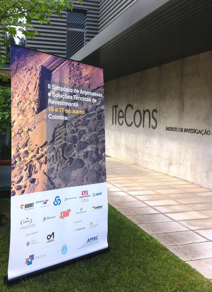 Decorreu nos dias 16 e 17 de Junho, no ITeCons, o II Simpósio de Argamassas e Soluções Térmicas de Revestimento.