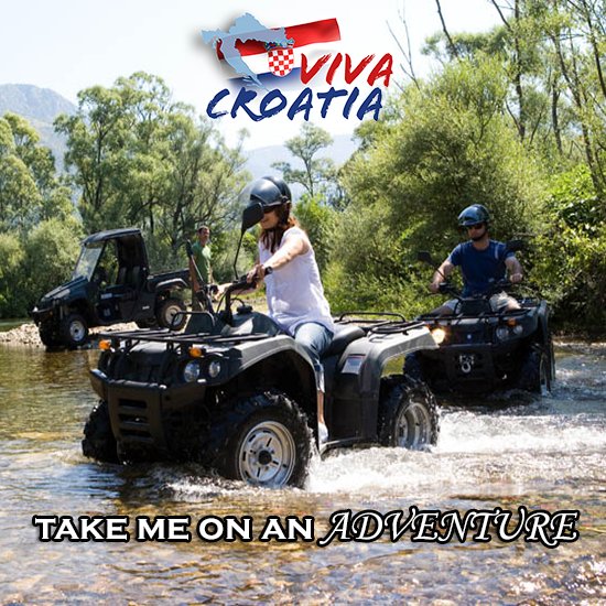 Join us at our Quad Tour and you will make an unforgettable driving experience in Croatia's beautiful nature!
