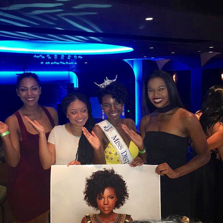 SpelmanCollege's tweet photo. Congratulations to Cierra Jackson, C'2014, the recently crowned Miss District of Columbia! Photo: @auccam https://t.co/VtJSWT6GVB