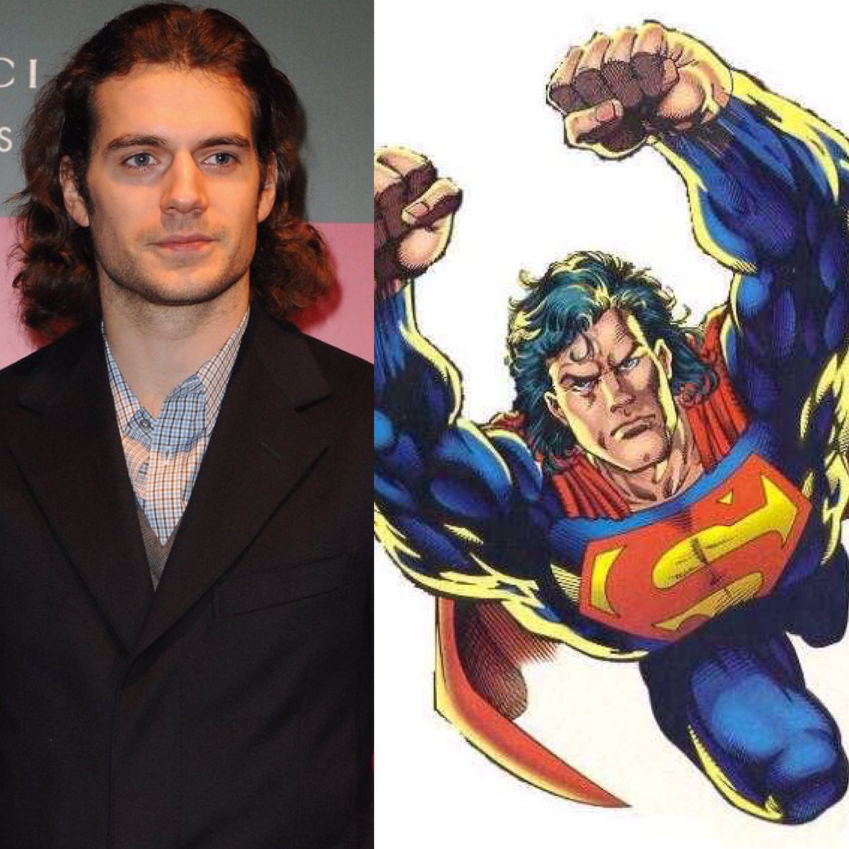 Superman Long Hair