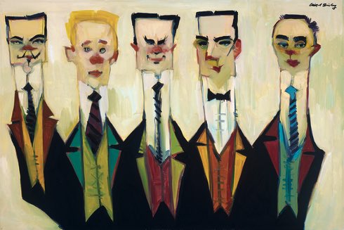 "Wise Guys" by Clifford Bailey
shopcliffordbailey.com
#wiseguys #art #goodfellas #gangsters #mobsters #businessmen