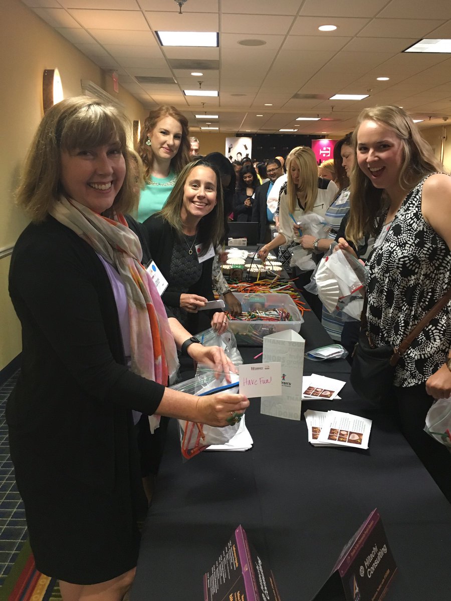 CVCofAtlanta's tweet photo. Attendees at @101Best are building kid kits for patients at @childrensatl. Fun and meaningful! #101BB https://t.co/5quvfxptE7