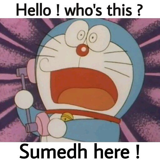 AnkitaPatnaik6's tweet photo. Impossible right!😆
Impossible if the caller was Sumedh Mudgalkar😅
Possible if the caller was nt Sumedh Mudgalkar😅 https://t.co/Z0pCkuPc7U