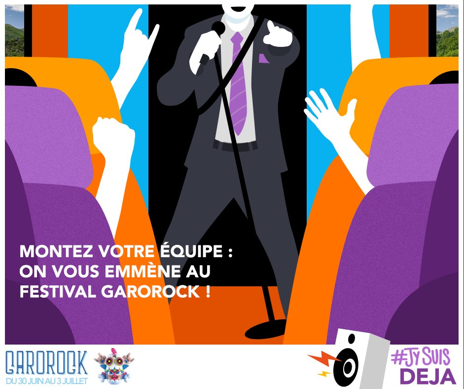 TGVINOUI's tweet photo. RT+Follow @DansLeTGV &amp; tentez de gagner 10 pass pour passer une journée au @festivalgarorock
#JySuisDeja #DansLeTGV https://t.co/n8fG5sNZbO