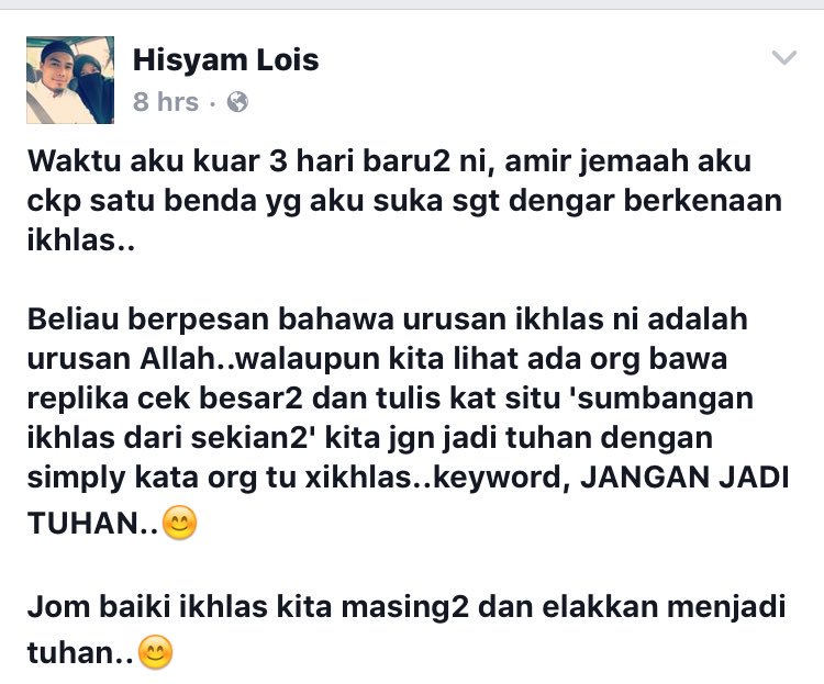 Jgn jadi tuhan kerana Kau memg bukan tuhan :)