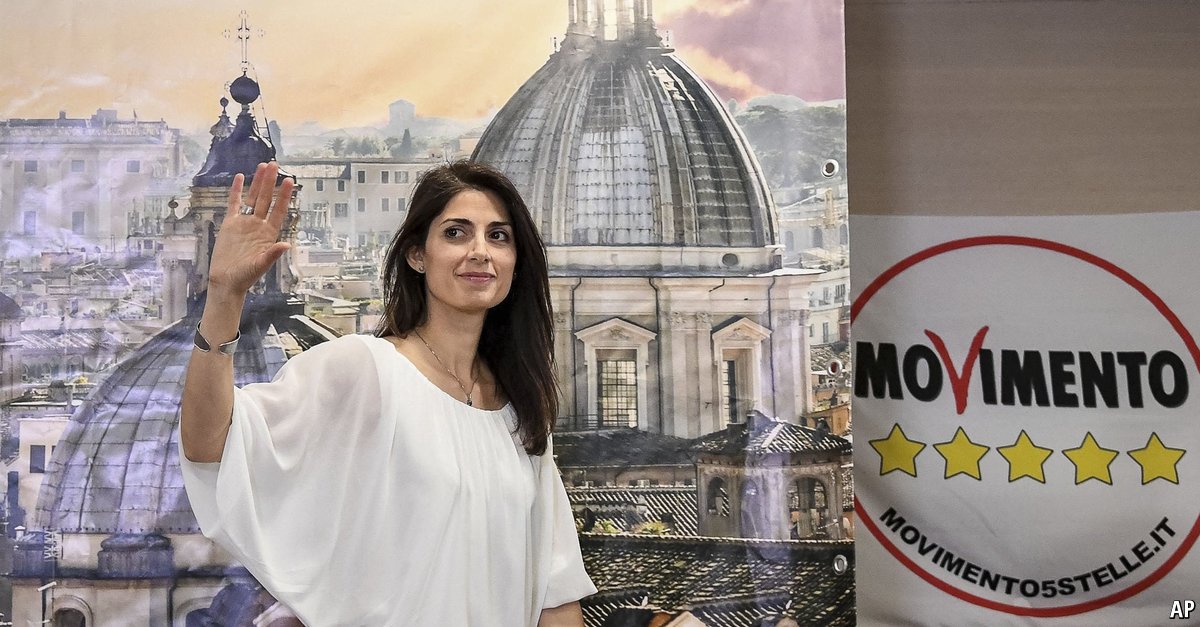 TheEconomist's tweet photo. Italians are tired of their established leaders. They are hungry for new ideas https://t.co/aBnRRYktGC https://t.co/9PjMpbb4fj