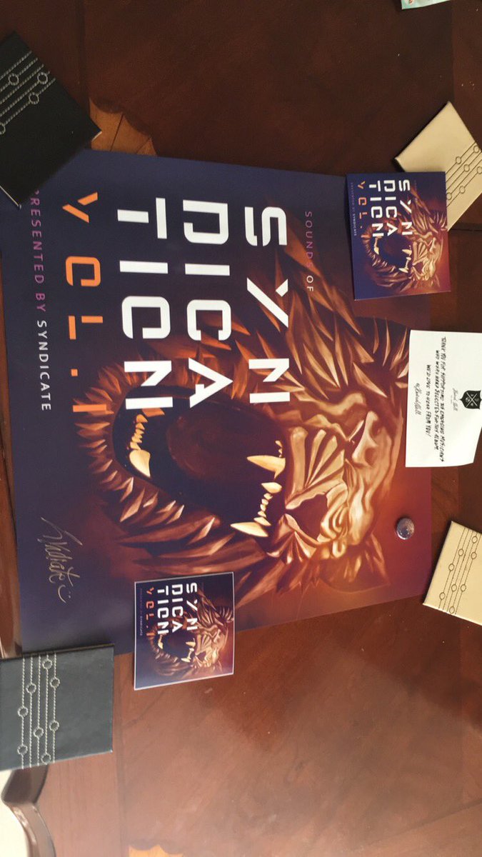 sikiboi2012's tweet photo. Omfg it came!!!!! @ProSyndicate @SyndicateOG #SoundsOfSyndication and its signed #suhhdude thank you! https://t.co/pxYn8QcyP3