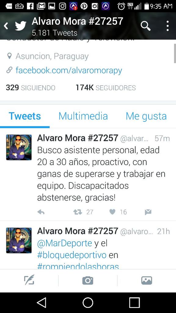 Es una verdadera lástima que periodistas todavía tengan este concepto y hagan este tipo de comunicación.