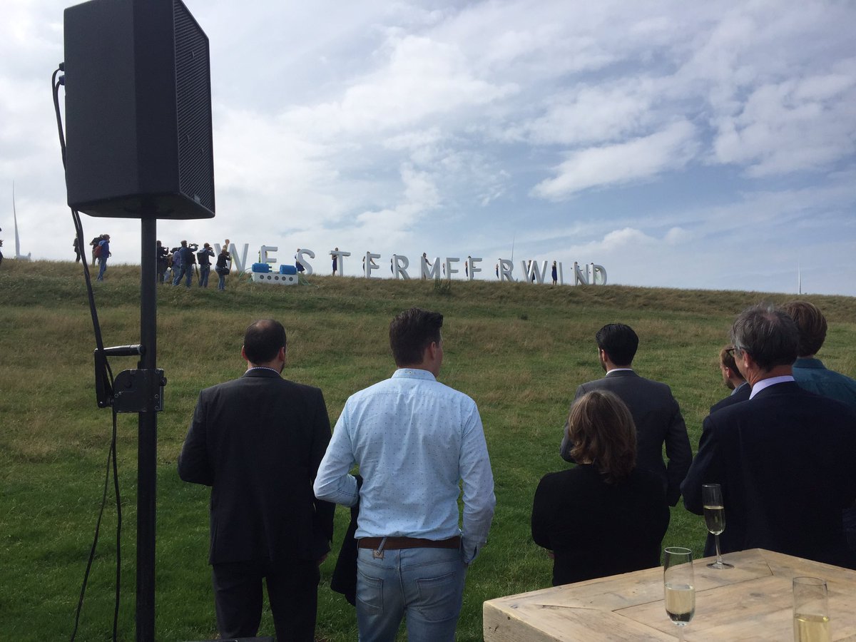martijntenk's tweet image. Opening #westermeerwind spectaculair
