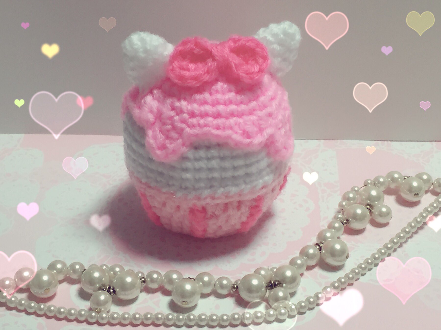 あめ いちかわみゆきさんのコロンとかわいい ディズニーのあみぐるみ より カップケーキ作った マリーちゃんの編み図がなかったから 自分で適当に組み合わせてみた O かわいいー ディズニーのあみぐるみ T Co O7bgzoywsz Twitter